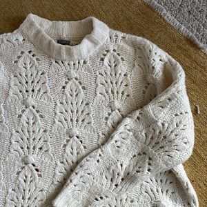 American Eagle Cropped Knitted Sweater